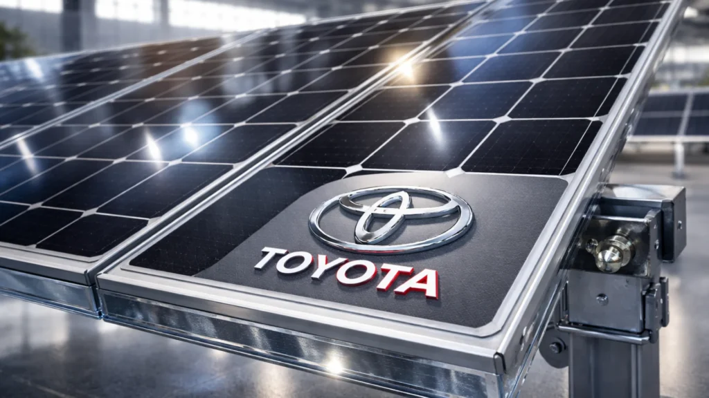 Toyota Solar Panel