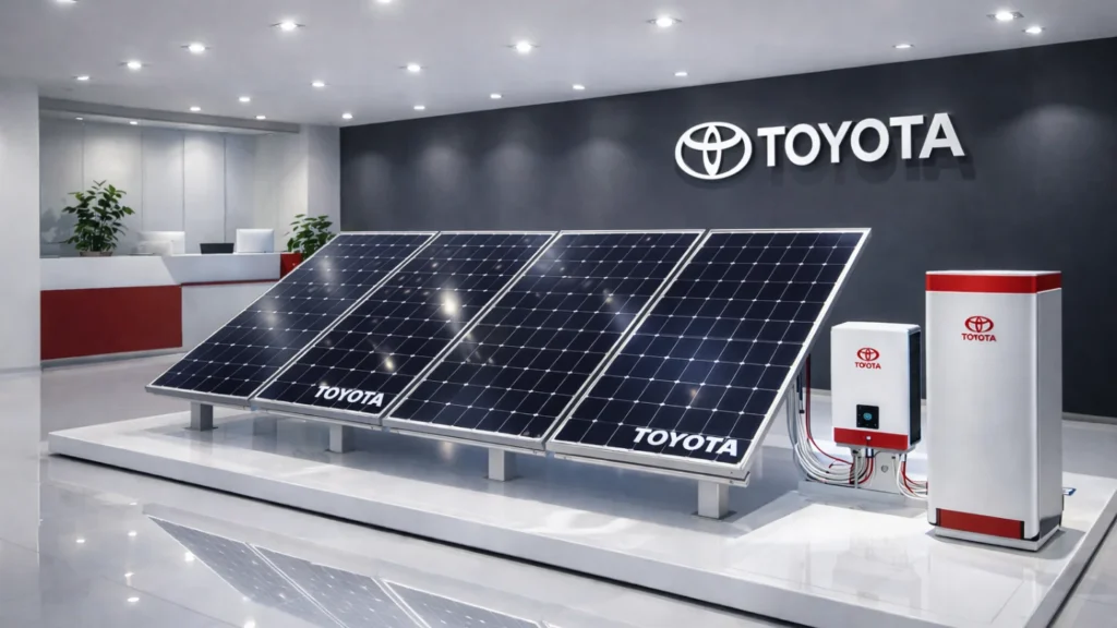 Toyota Solar Panel