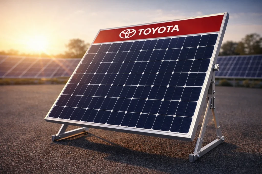 Toyota Solar Panel