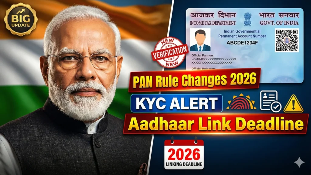 PAN Card 2026 Rule Changes